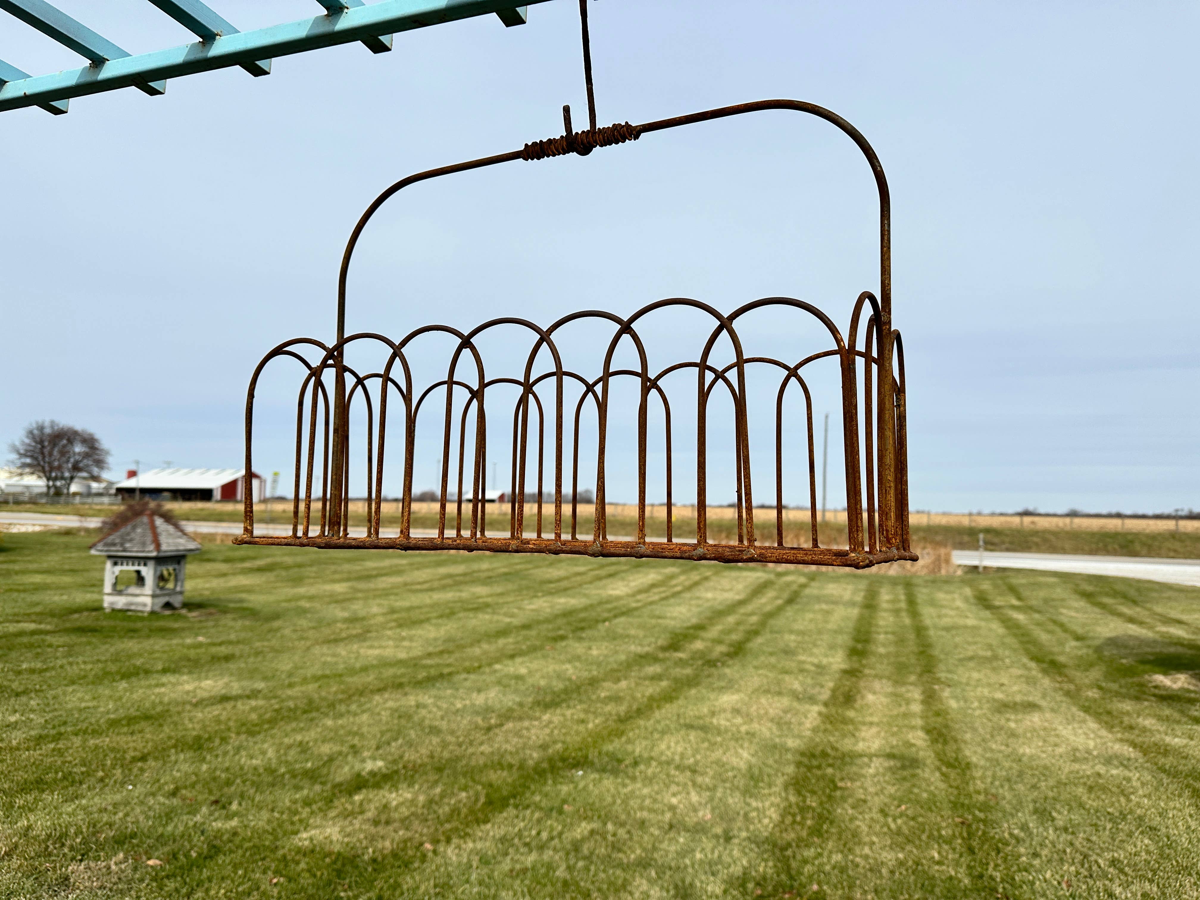 Garden Iron And More - Wholesale Hanging Planter - Wrought Iron Rectangle Basket with Handle Planter Basket2