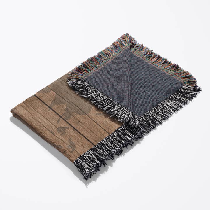 3dRose - Wholesale Throw Blanket - 3dRose, Print of Map Of World On Wood, Blanket3