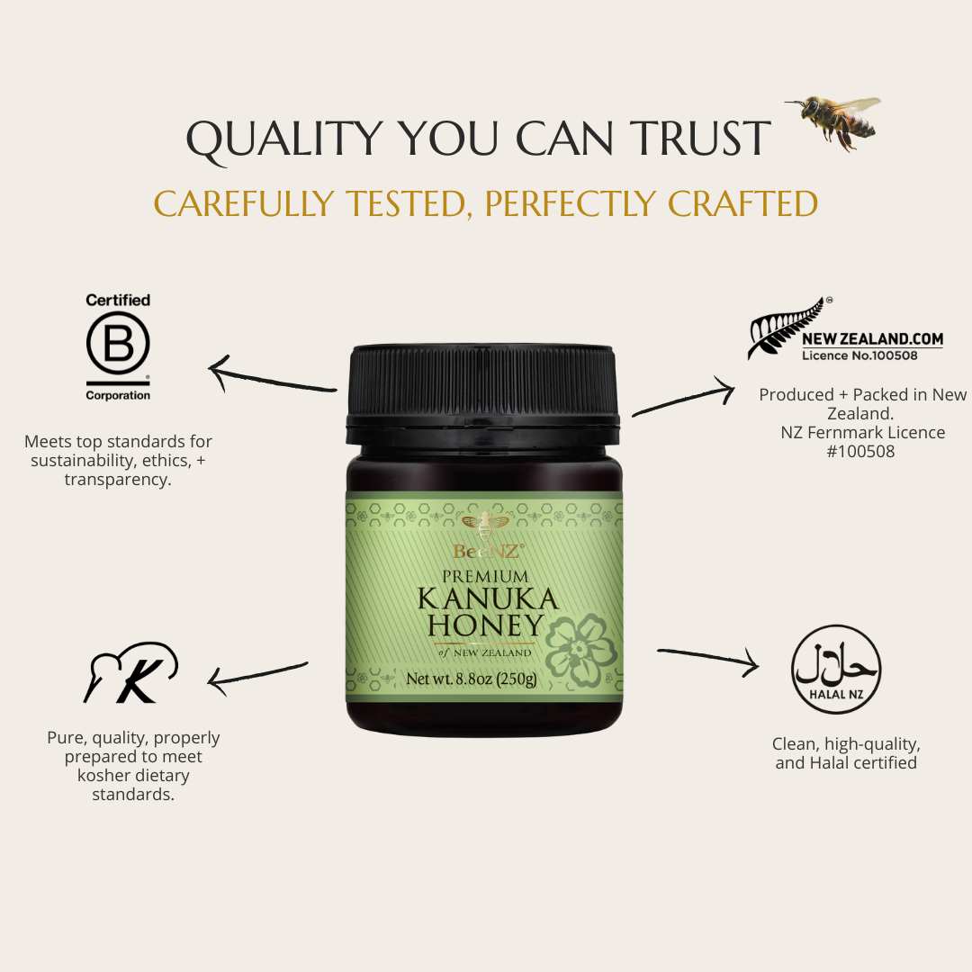 BeeNZ - Vente Miel - Miel de Kānuka BeeNZ4