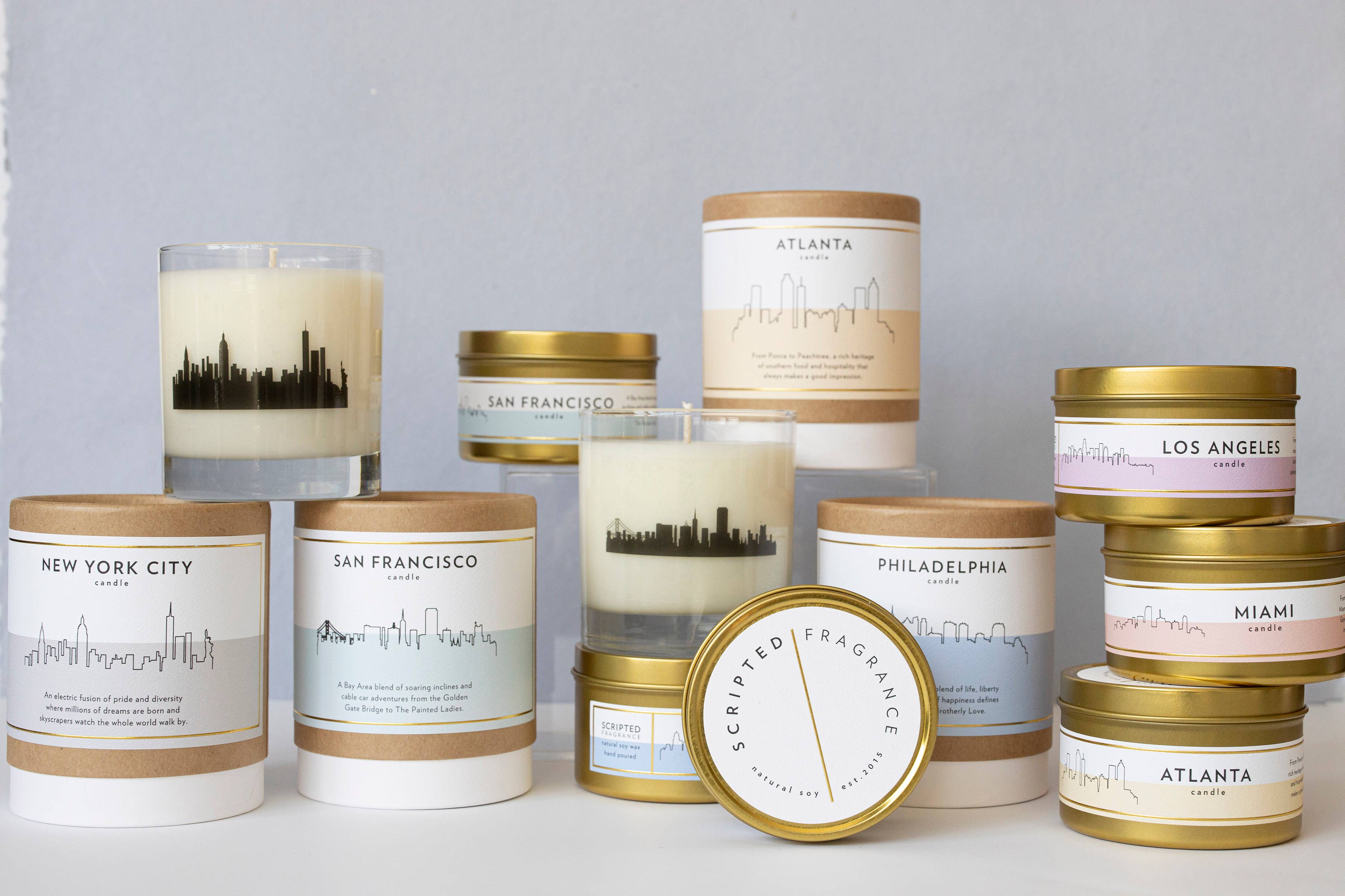 Scripted Fragrance – Engroshandel Glaslys – Hamptons New York Regional Soy Candle5