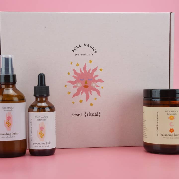 Rituele set voor buitendouche voor wholesale door Folk Magick Botanicals