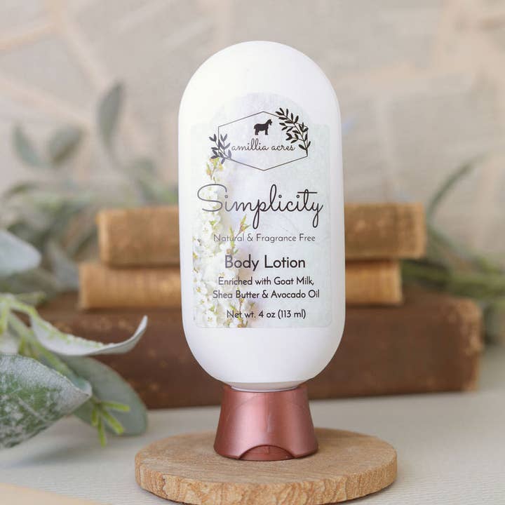 Amillia Acres - Wholesale Body Cream/Lotion - Simplicity | Goat Milk Lotion1
