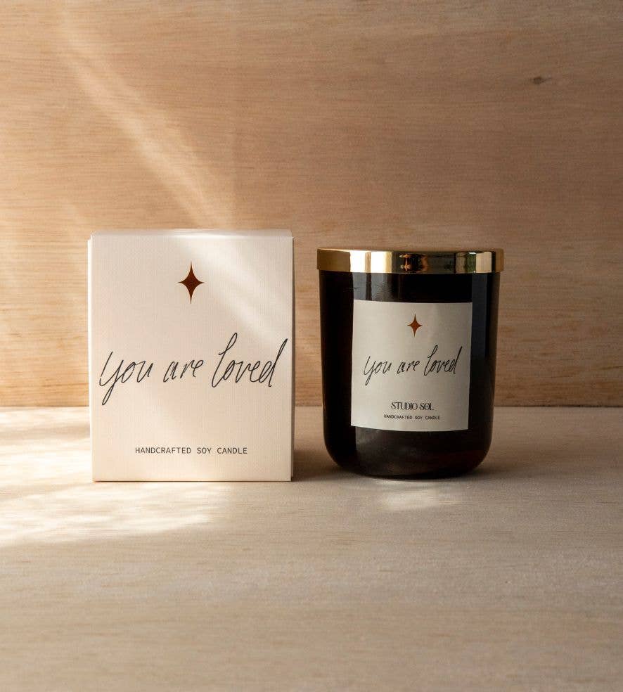 Studio Sol Store - Wholesale Retailer Display - Home & Living - Classic Sentiment Candle Pack + Display Stand2