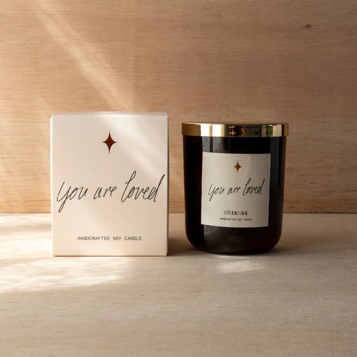 Studio Sol Store - Wholesale Retailer Display - Home & Living - Classic Sentiment Candle Pack + Display Stand2