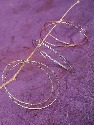 FINES CRÉOLES TUBULAIRES SANS FIN TAILLÉES AU DIAMANT | 52E2081735 pour la vente par JOSSLYN by wall to wall