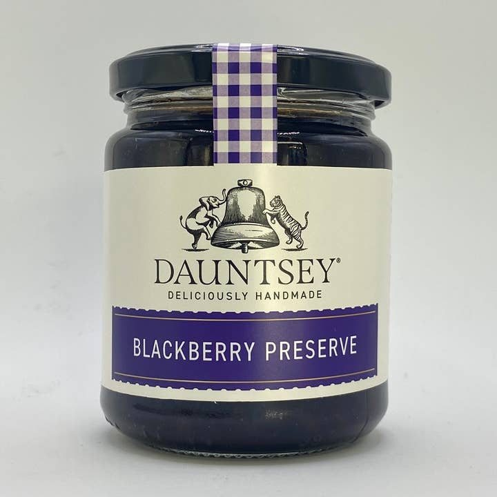 Blackberry Preserve 270 g for wholesale by Dauntsey Preserves