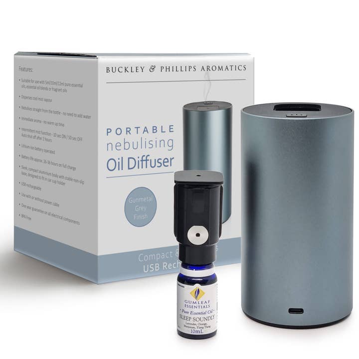 Portable Nebulising Oil Diffuser for wholesale by Buckley & Phillips Aromatics