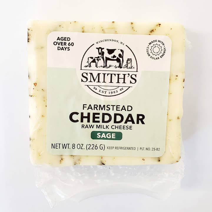 Smith's Country Cheese - Wholesale Cheese - Sage Cheddar0