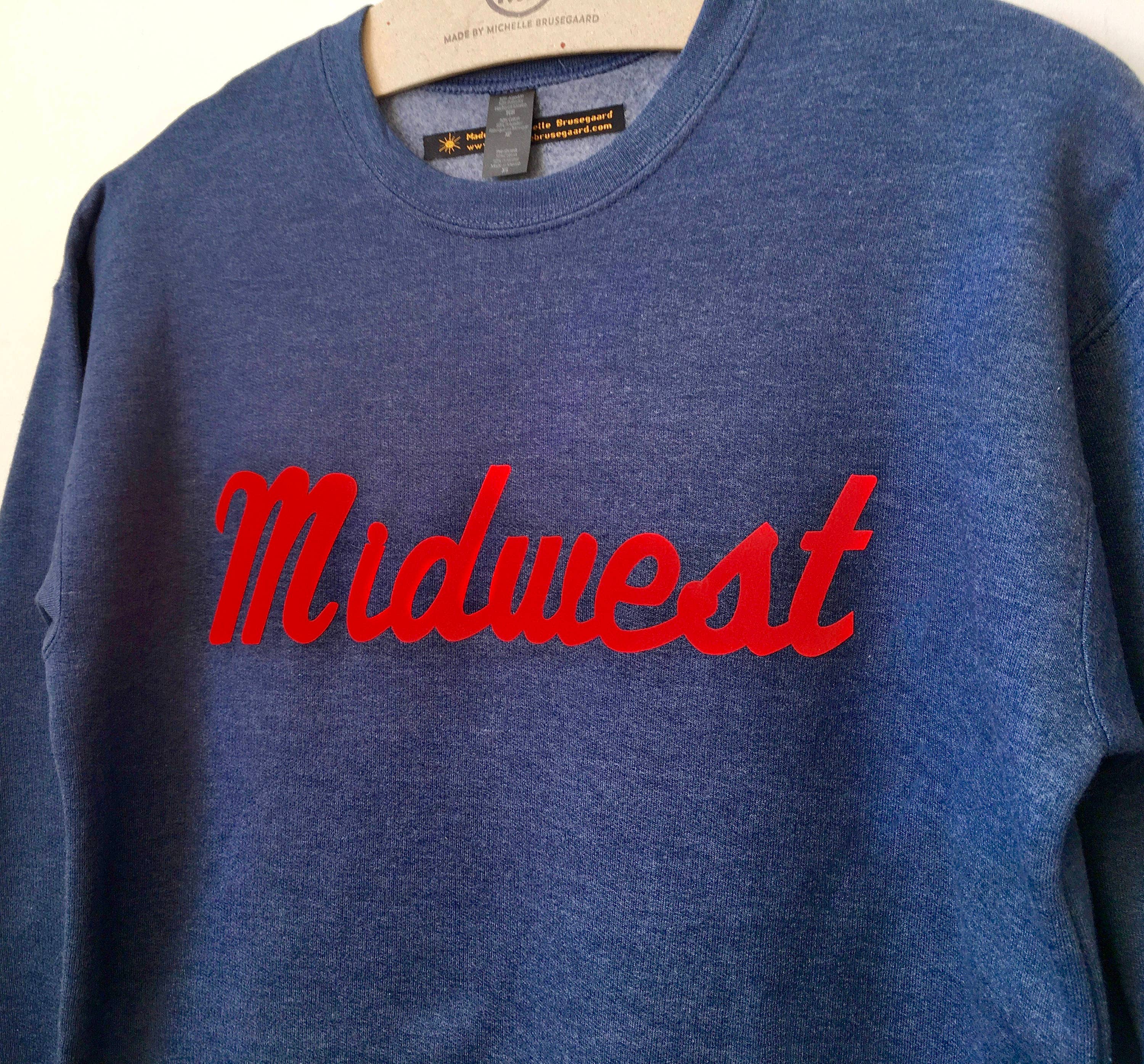 MBMB - Wholesale Graphic Sweatshirt - Unisex - Midwest Unisex Flock Sweatshirt1