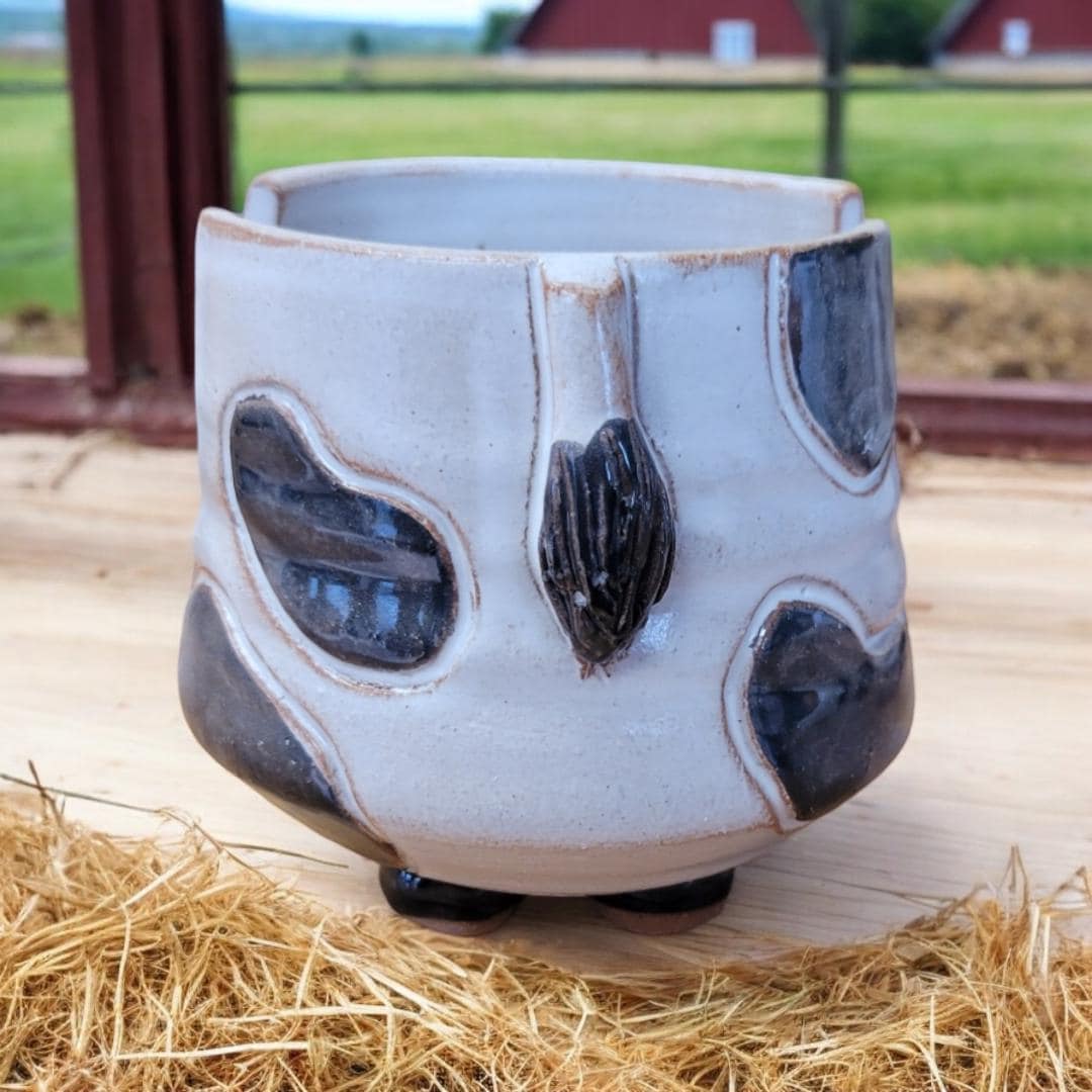 MudWorks Pottery - Wholesale Sponge Holder - Cow Sponge Holder2