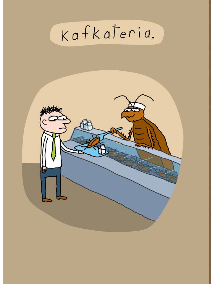 643 Kafkateria (cartão de aniversário) por atacado de Clayboys Cards