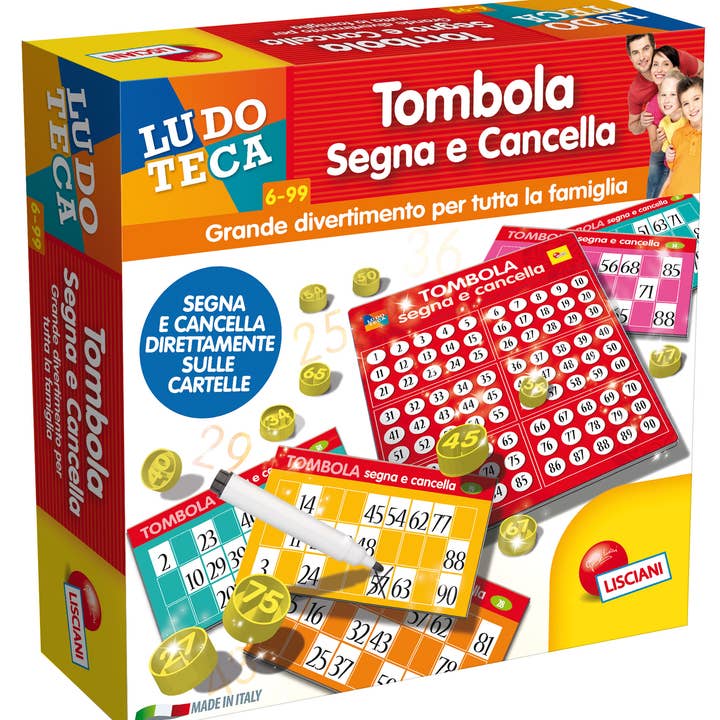 Ludoteca Tombola Mark and Delete 48 Folders for wholesale by Liscianigiochi IT