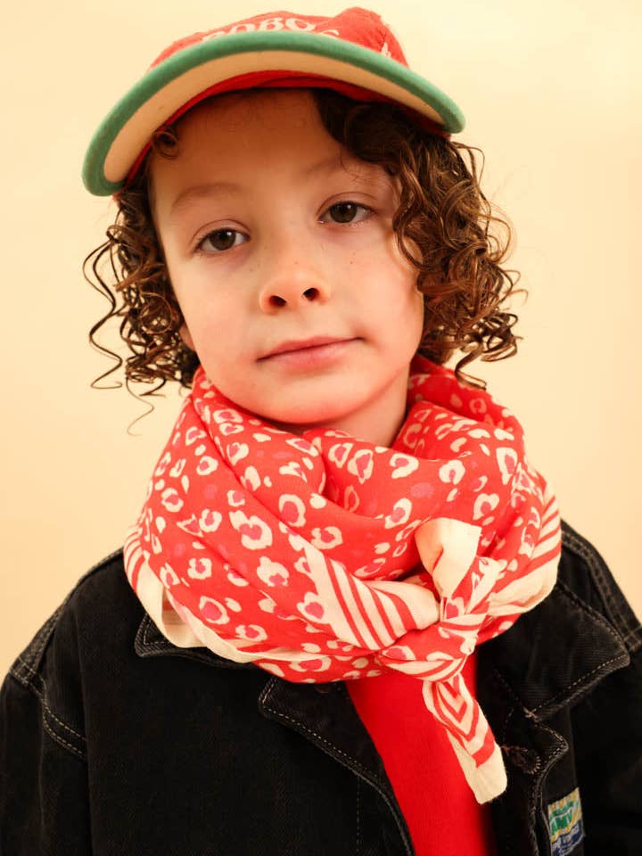 Graou Cherry Adult Scarf for wholesale by Maison Augustin