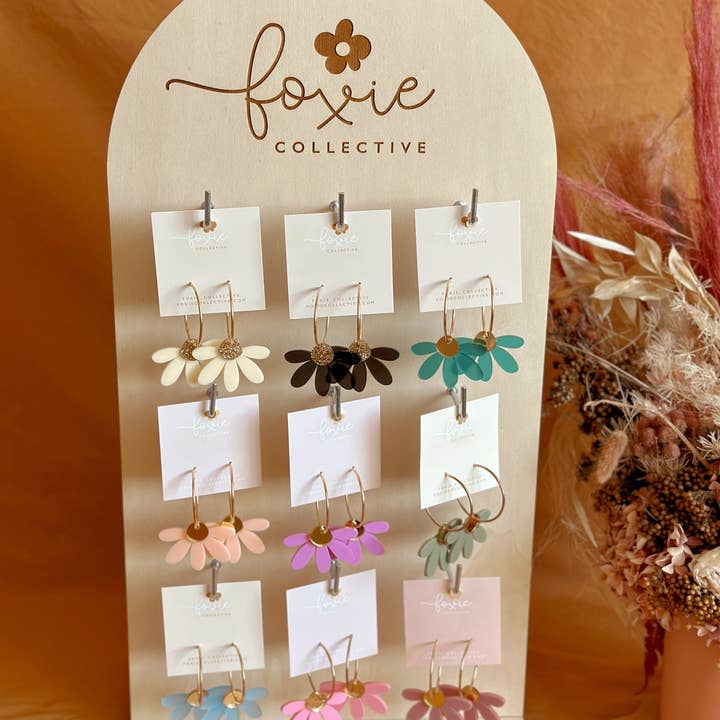 Foxie Collective - Wholesale Jewelry Stand & Display - Stand for Hoop Earrings | WHOLESALE
