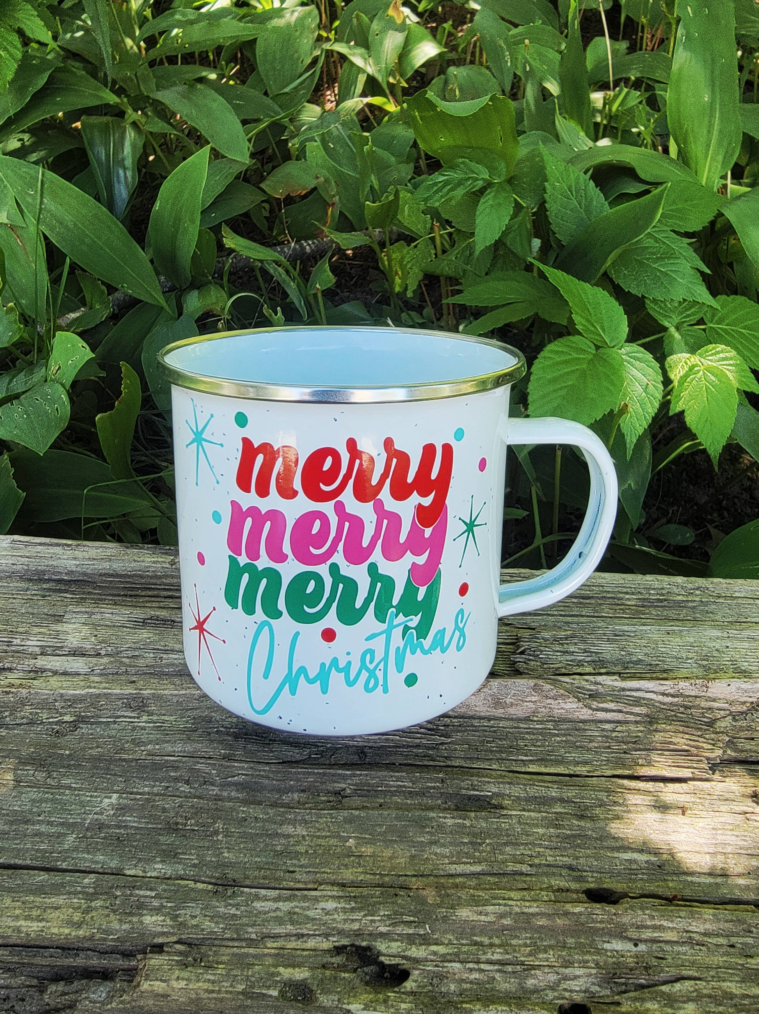 Superior Sweet Water - Wholesale Koffiemok - Retro Merry Christmas-mok, koffiemok voor Kerstmis, kerstmuts1