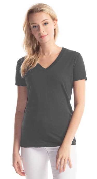 JERICO - Wholesale T-Shirt - Women's - Ladies Bamboo Foundation V-Neck3