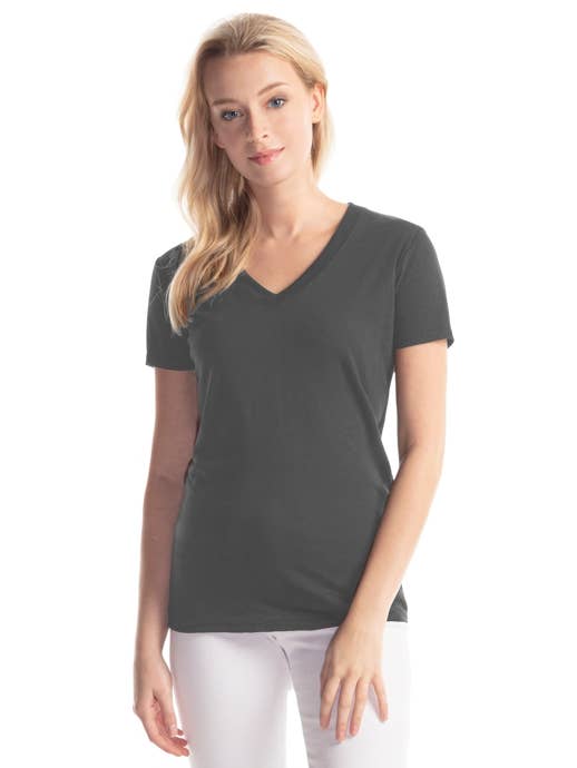 JERICO - Wholesale T-Shirt - Women's - Ladies Bamboo Foundation V-Neck3