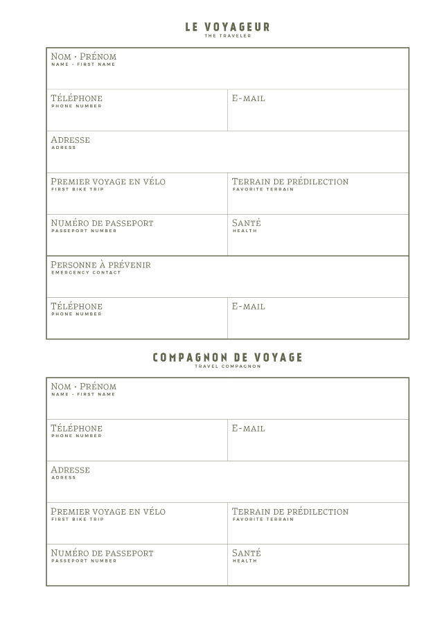 AVENTURA ÉDITIONS - Venta al por mayor Diario/agenda - Diario de viajes en bicicleta3