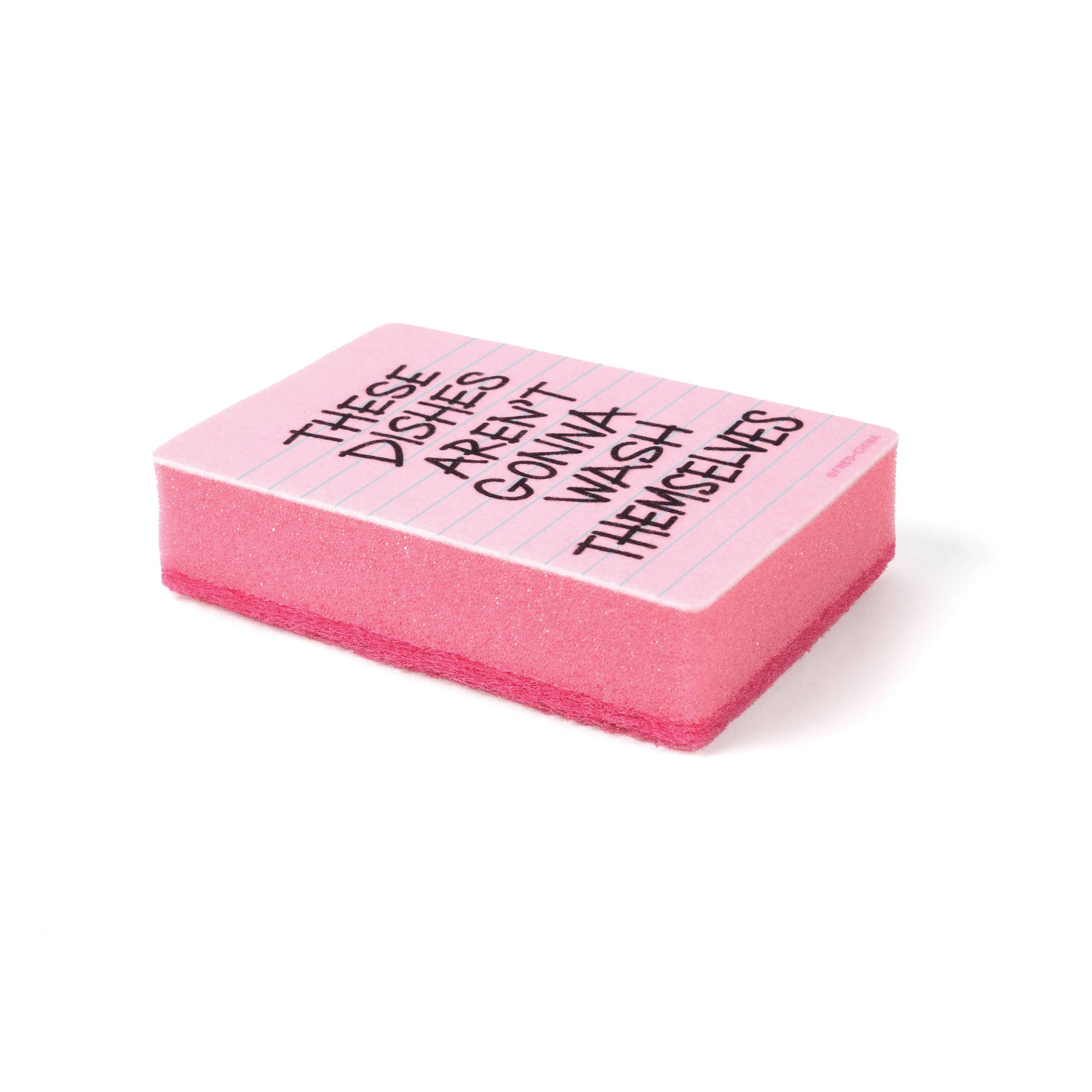Fred & Friends - Wholesale Cleaning Sponge - Sponges - CLEAN CONSCIENCE - Passive Aggressive Notes3