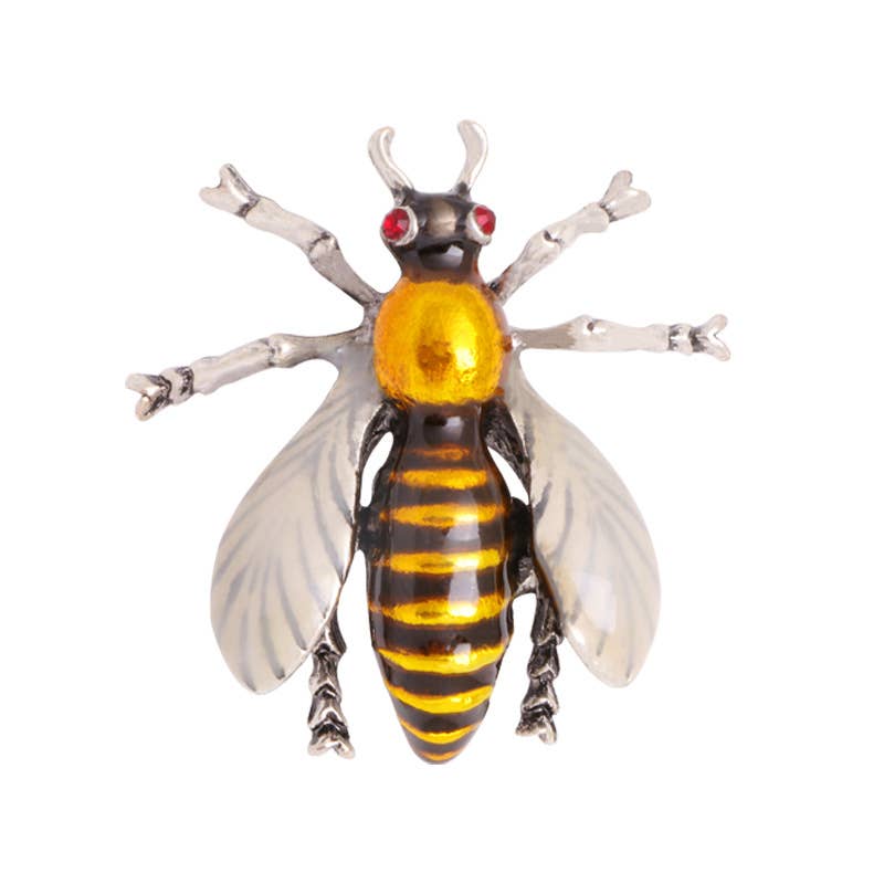 Tourtiwi - Wholesale Broche - Schattige Bijen Serie Broche, Door de Natuur Geïnspireerde Insecten Speld4