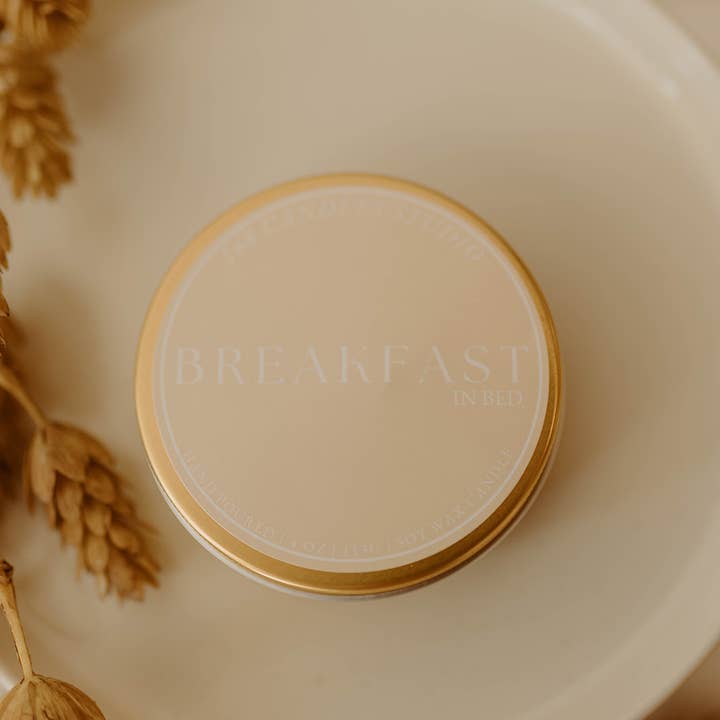 168 Candles Studio - Wholesale Travel Candles - Breakfast in Bed 4oz Candle1