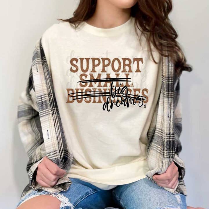 Soporta transferencia de calor DTF de Big Dreams para venta al por mayor de Trendy Transfers