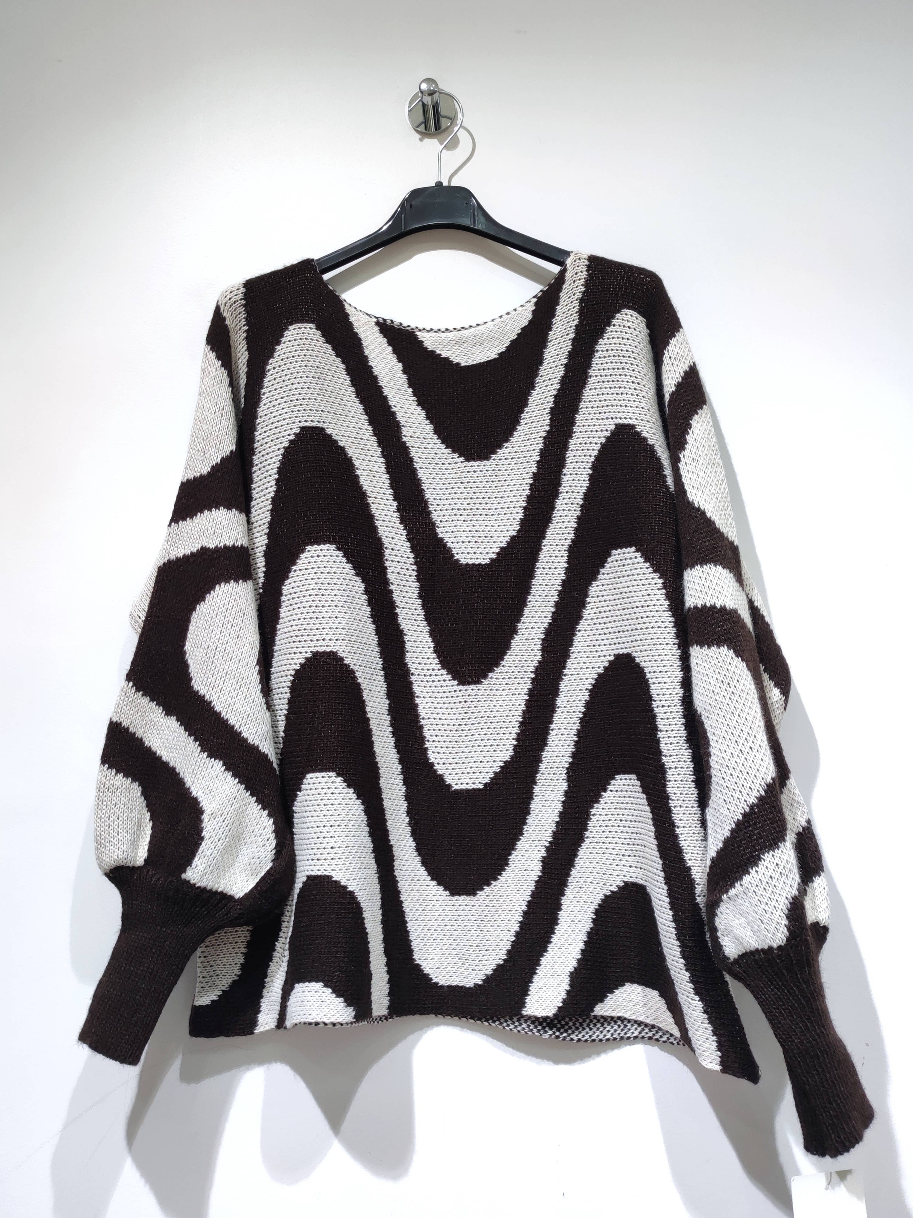 Pomelo paris – Pulôver - Mulher por atacado – roma Pull Ondas - Pack 12 PCS1