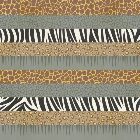Simple Stories - Venta al por mayor Material para manualidades - Cartulina de diseño Wild Kingdom 12X12