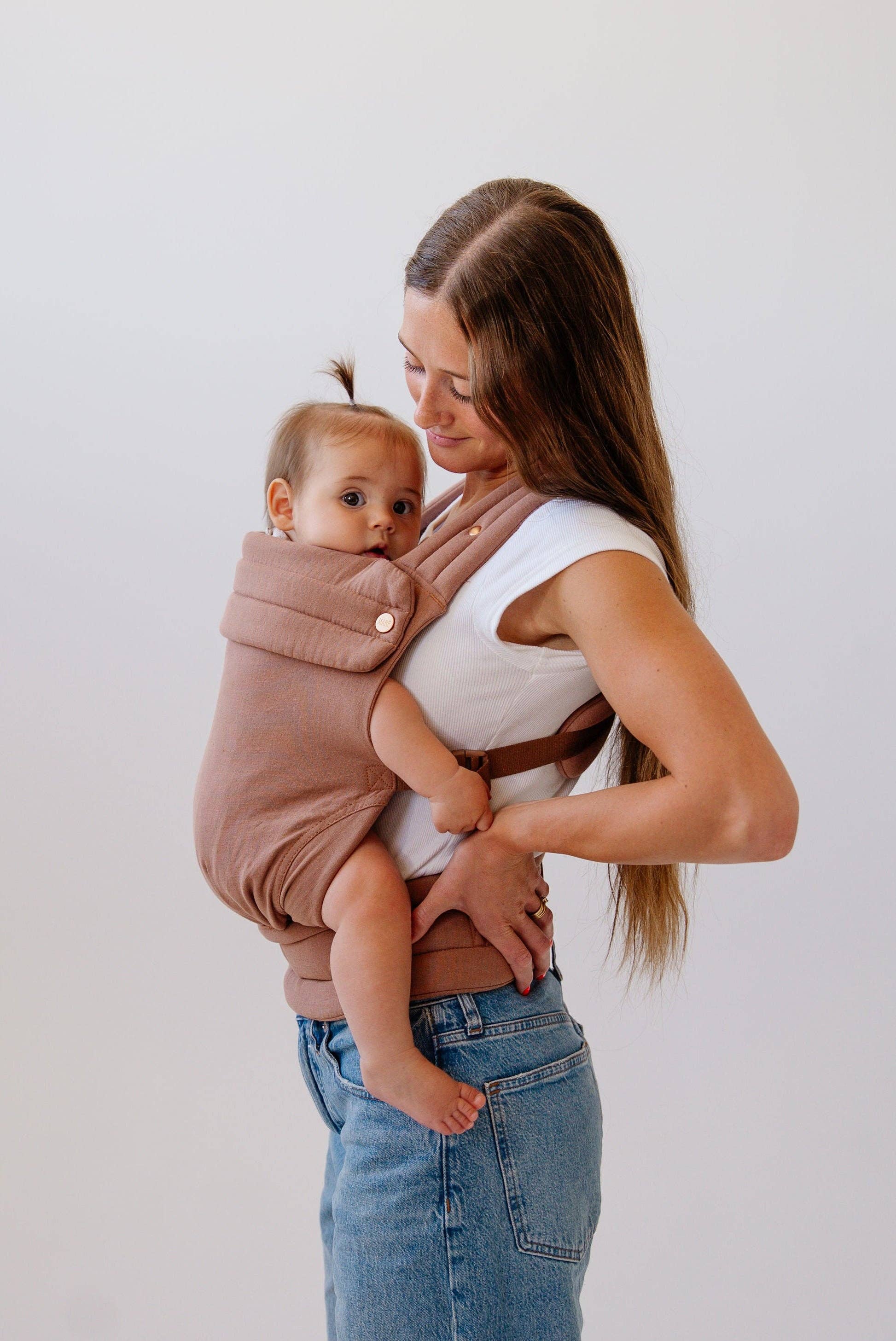 Mabē Baby Carriers – wholesale Baby carrier – The Monarch Carrier - Mocha