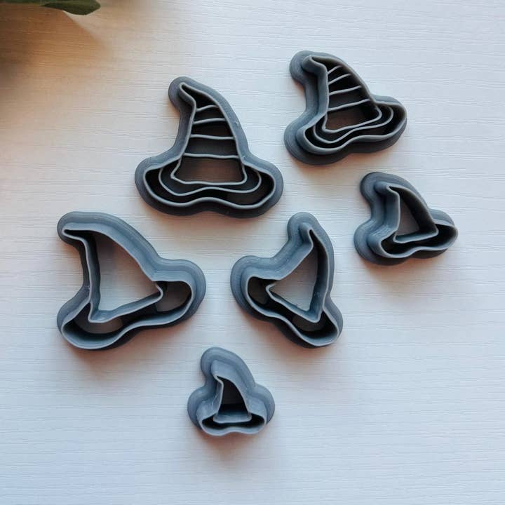 Wicked Witch Hat Clay cutter for wholesale by Roussell Prints and Demand LLC