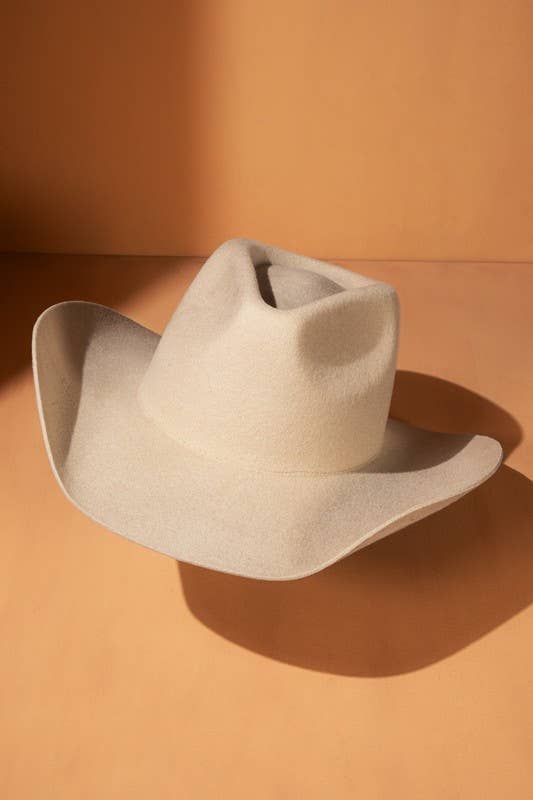 Urbanista - Wholesale Fedora - Women's - 100% Australian Wool Hard Brim Cowboy Hat-Blank 8