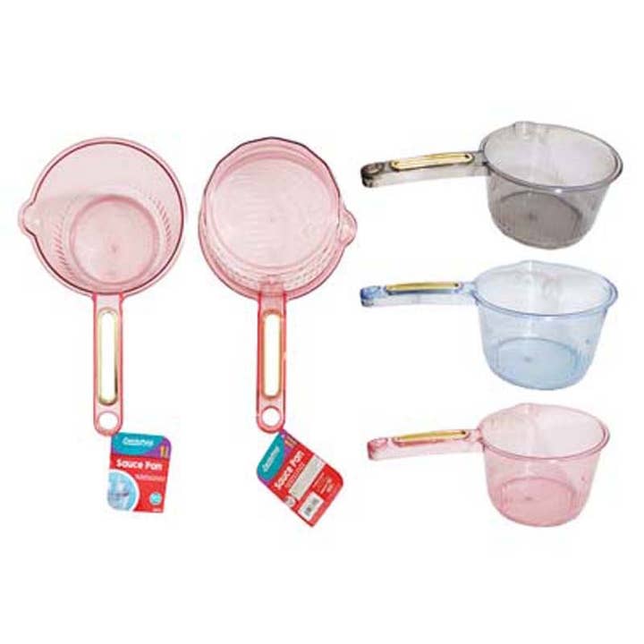 Sauce Pan 16Cm Dia X 28.5X10Cm H Clear Clr for wholesale by Deluxe Import Trading