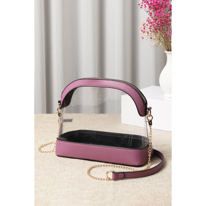 Hana - Wholesale Crossbody Bag - Women's - Clear Stadium Concert Bag10