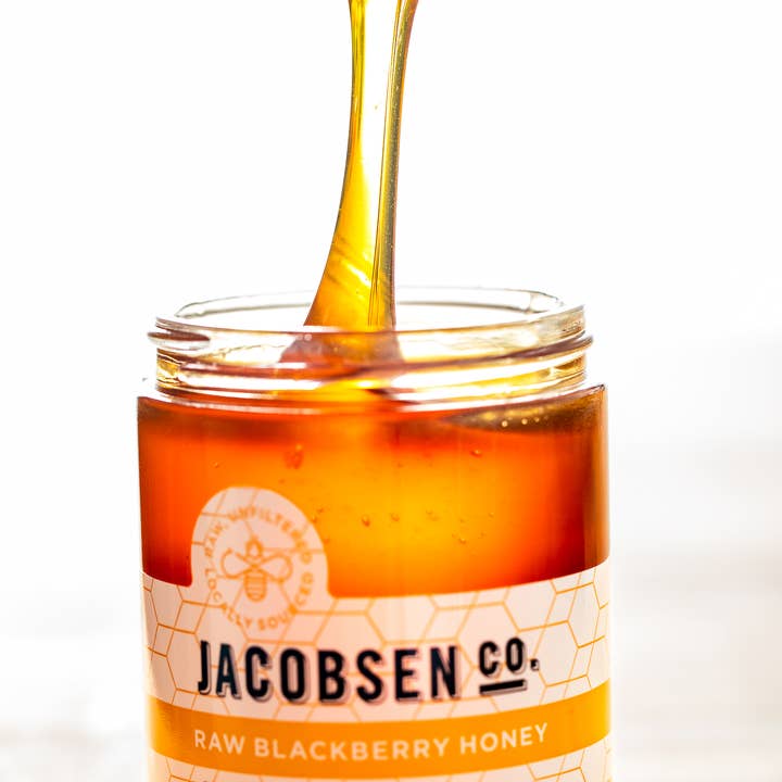 Jacobsen Salt Co. – wholesale Honey – Raw Blackberry Honey - Single Origin Honey1