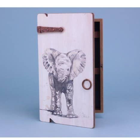 Nauticalia – wholesale Decorative box – Meg Hawkins Elephant Keybox, 34x20cm0