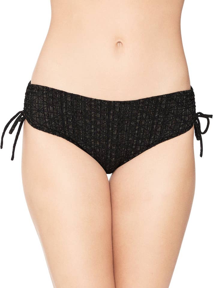 Monaco Black Bikini Briefs for wholesale by Viola Sky