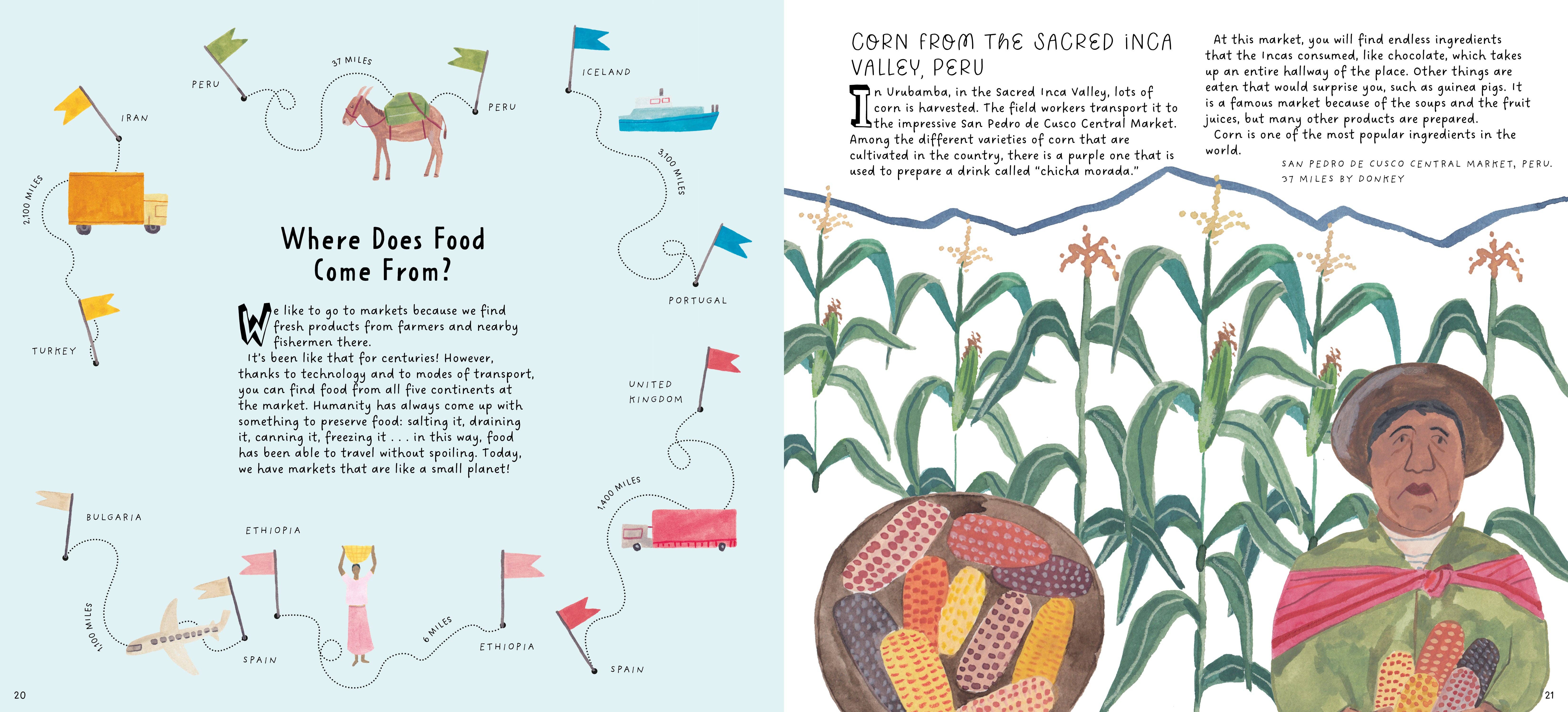 Bushel & Peck Books - Wholesale Preschool Book (3-5) - Markets: A World to Discover9