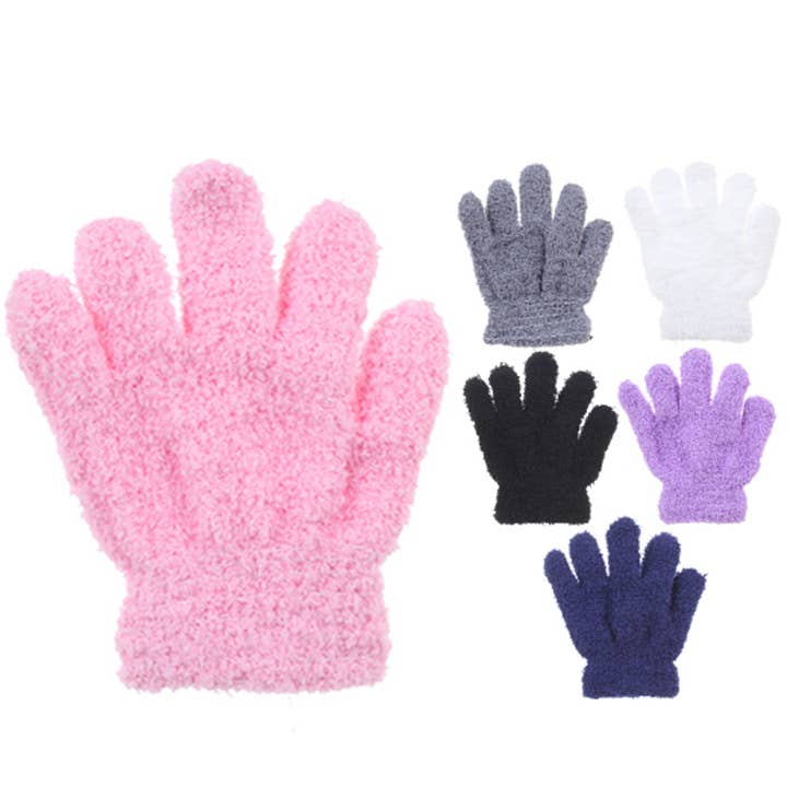 Deluxe Import Trading - Wholesale Gloves - Women's - Ladies Winter Gloves - 6 assorted colors