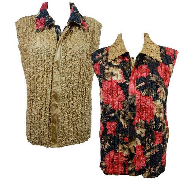 The Magic Scarf Company - Wholesale Outerwear Vest - Women's - 4537 - Quilted Reversible Vests17