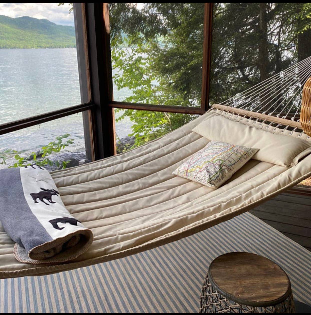 Daisy Mae Designs - Wholesale Throw/Decorative Pillow - University of Chicago Campus Illinois Map Pillow 4