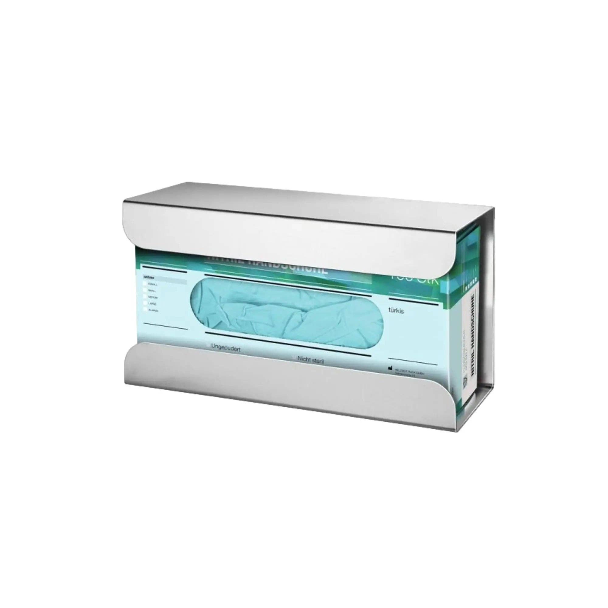 My Podologie - Wholesale Hand Soap/Wash - Glove dispenser - Wall mount - Stainless steel - Ruck0