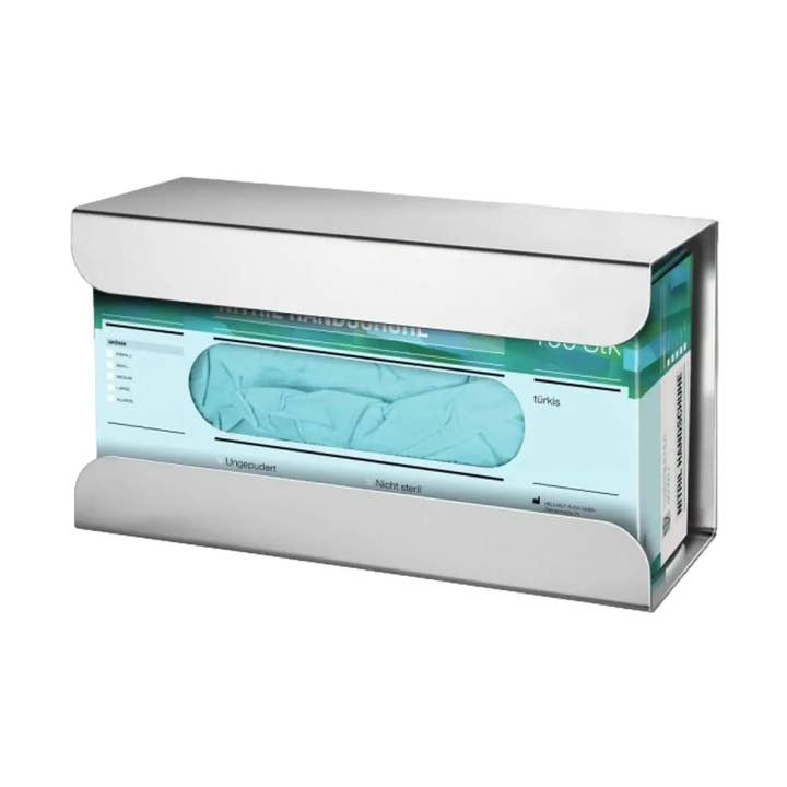 My Podologie - Wholesale Hand Soap/Wash - Glove dispenser - Wall mount - Stainless steel - Ruck0