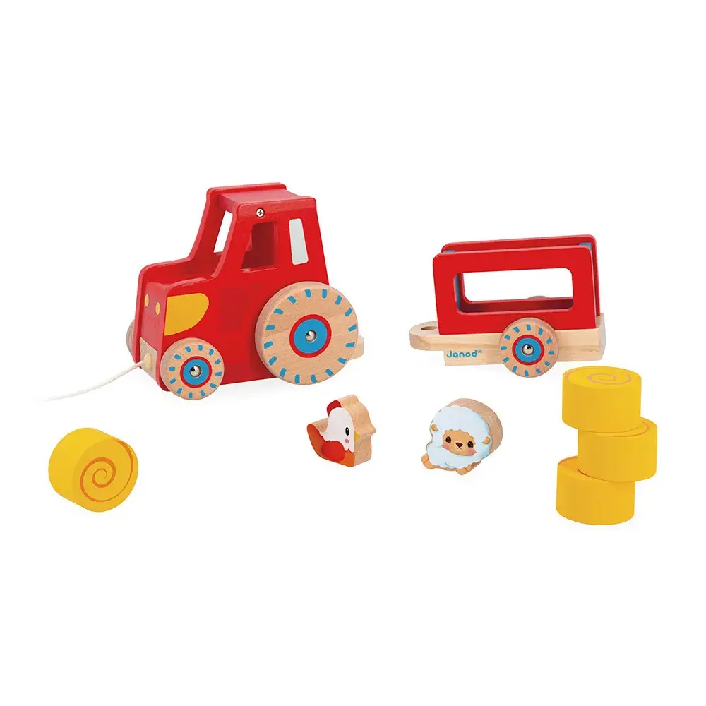 Juratoys – wholesale Toy car/truck – Child – Farm - Pull Along Tractor2