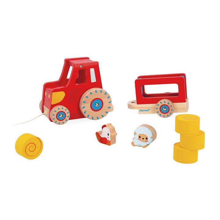 Juratoys – wholesale Toy car/truck – Child – Farm - Pull Along Tractor2