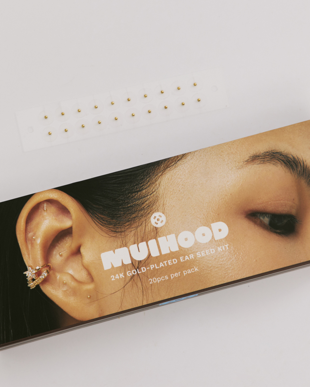 Muihood - Wholesale Acupuncture Supplies - 24K Gold Plated Ear Seed Kit3