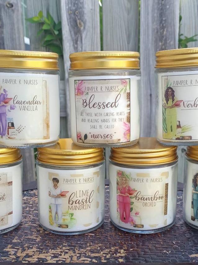 Nurse Candles for wholesale by Pamper R Nurses