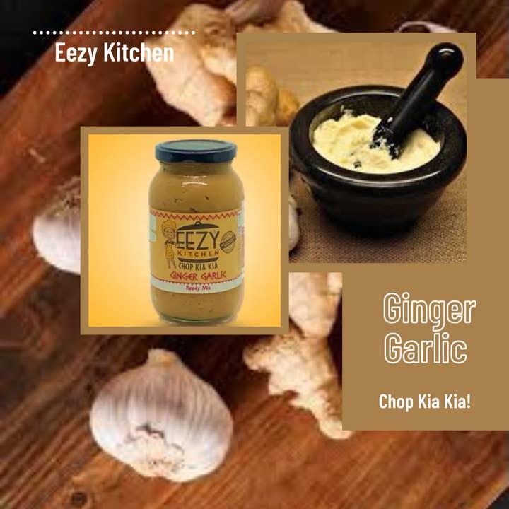 Spices Ginger Garlic Ready Mix for wholesale by Eezy kitchen