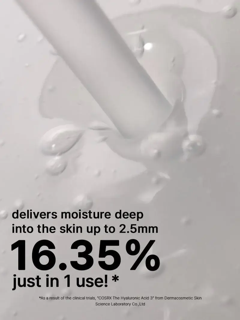 Kosmic - Kbeauty Skincare - Wholesale Facial Serum/Concentrate - [COSRX] THE HYALURONIC ACID 3 SERUM 20ML6