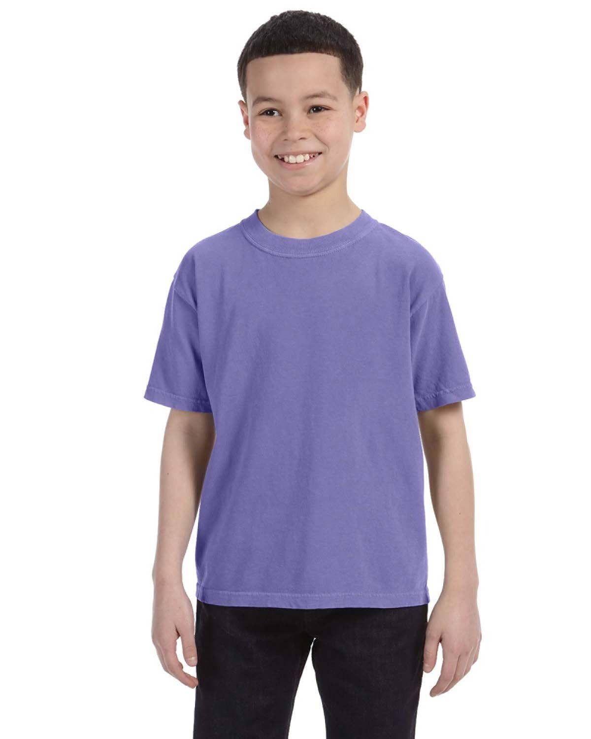 Total Apparel - Wholesale T-Shirt - Kids - Comfort Colors Garment-Dyed Youth Midweight T-Shirt | C901822