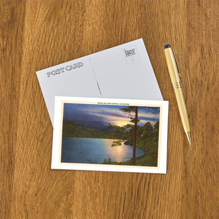 Found Image Press - Wholesale Postcard - Postcard NC-385 Moon on Lake Gaston1